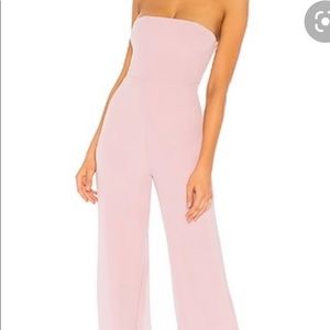 NBD strapless jumpsuit